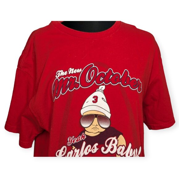 Delta Pro Weight St Louis Cardinals New Mr October T-Shirt Size XL - Picture 2 of 16